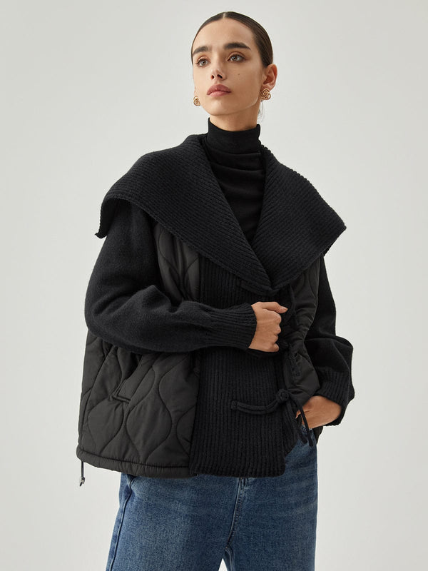 Everleigh Quilted Tie-Front Jacket