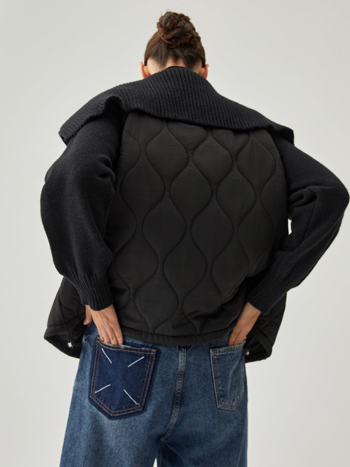 Everleigh Quilted Tie-Front Jacket