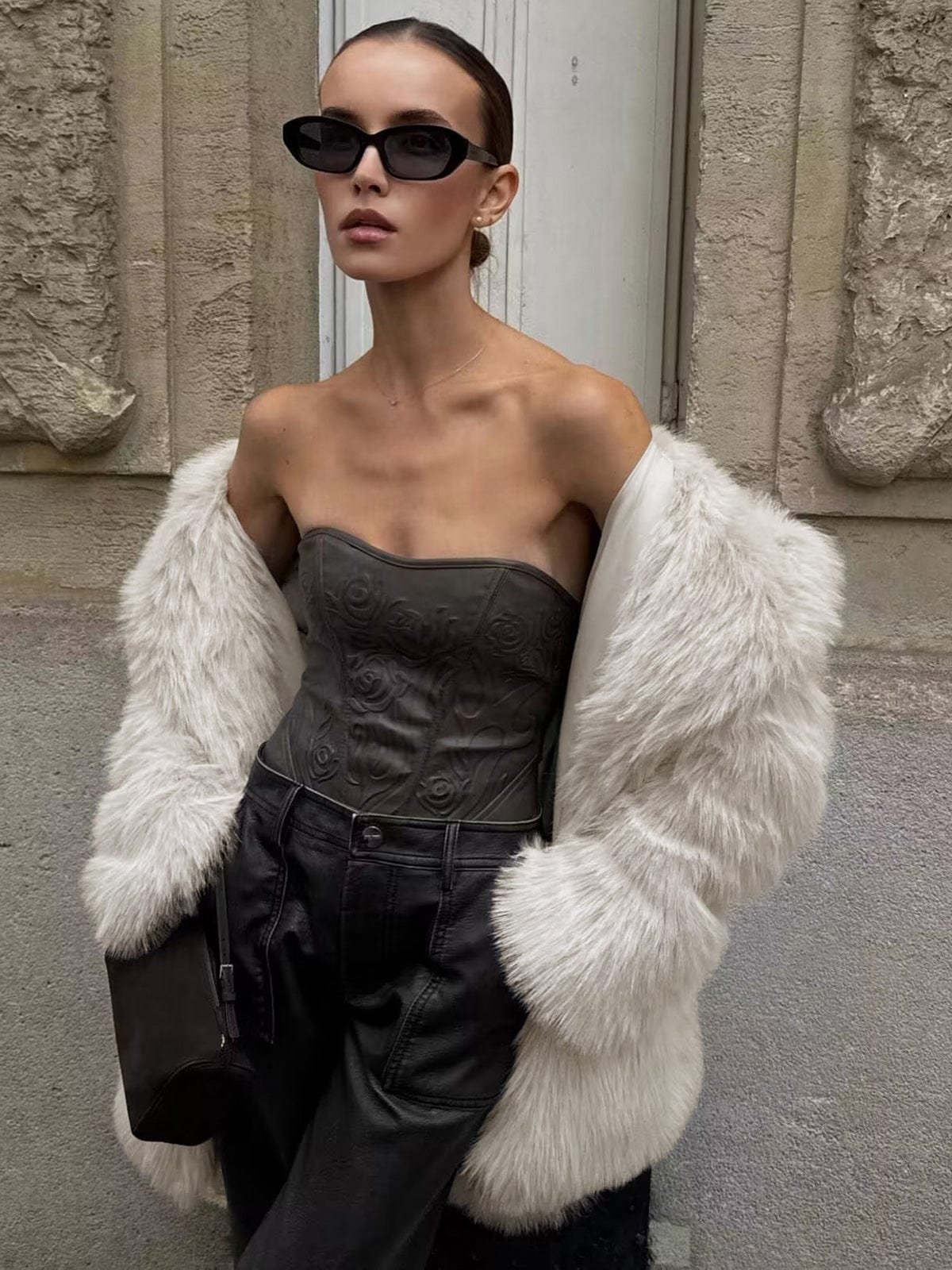 Celeste Faux Fur Coat