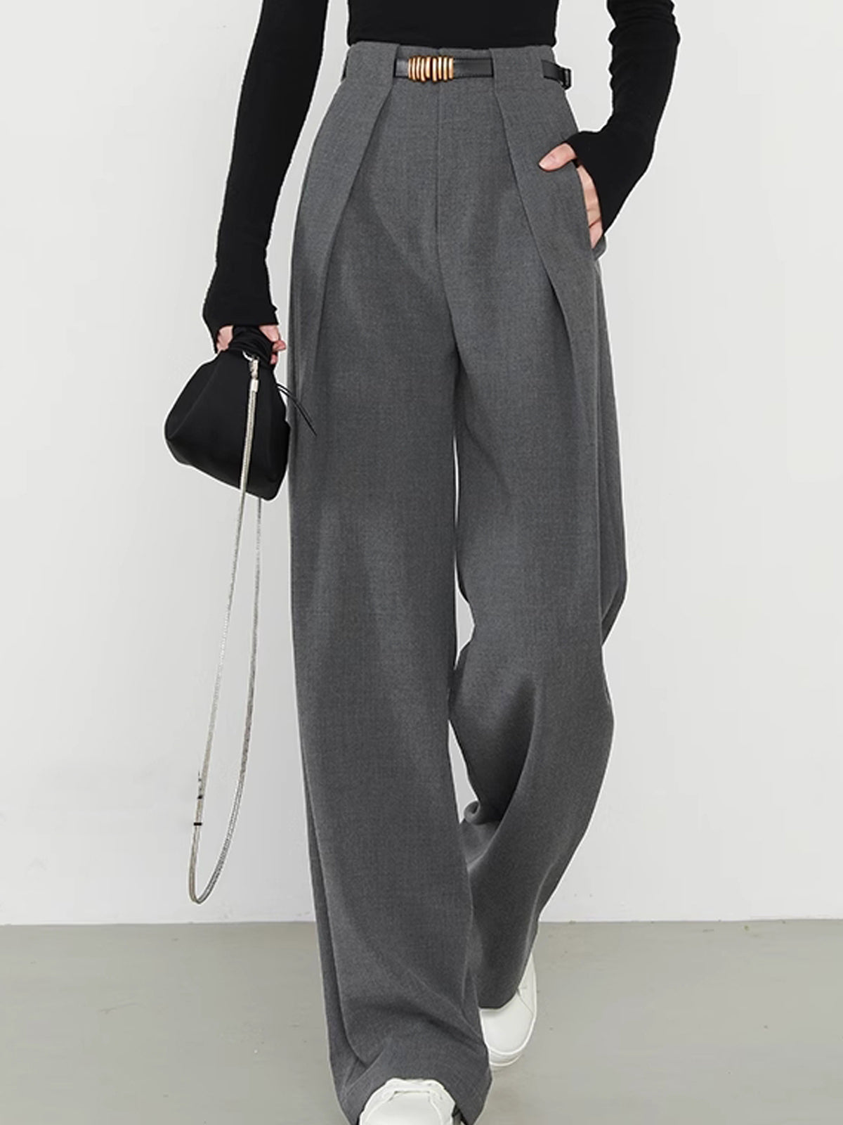 Marlo Tailored Wide Leg Trousers