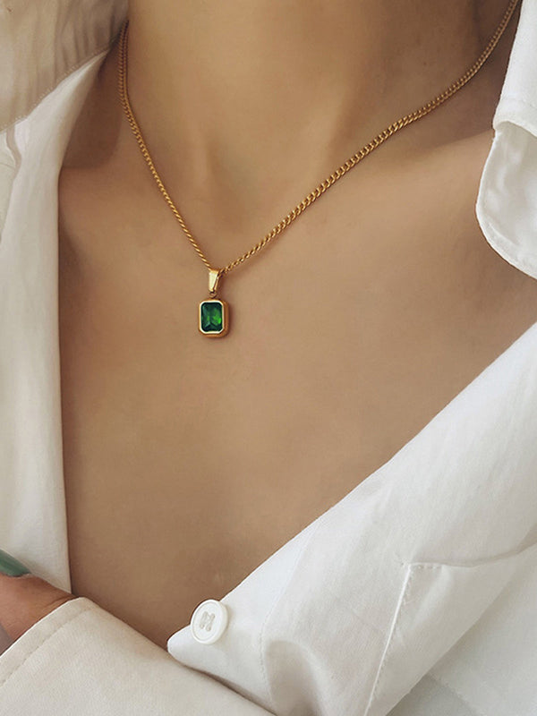 Emerald Radiance Necklace