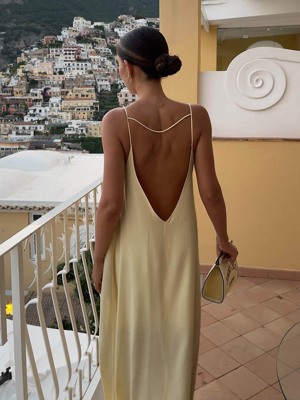 Golden Hour Serenity Maxi Dress