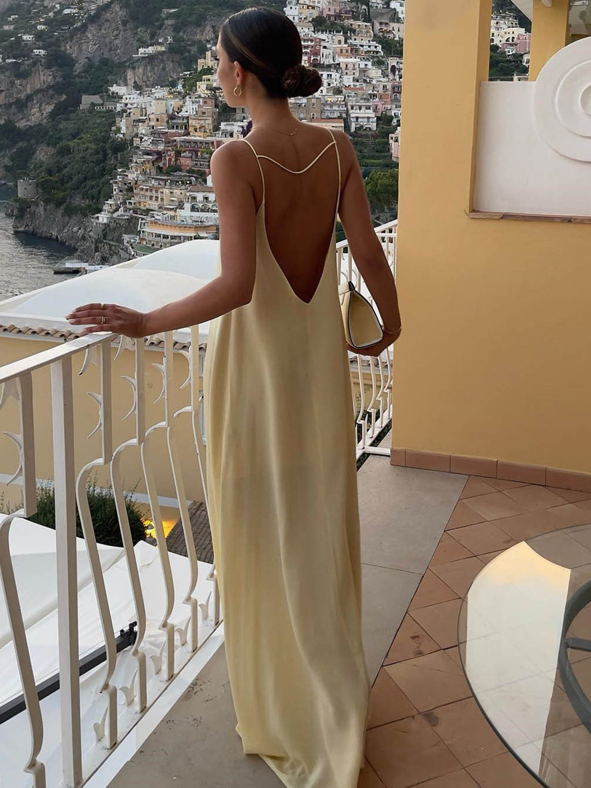 Golden Hour Serenity Maxi Dress