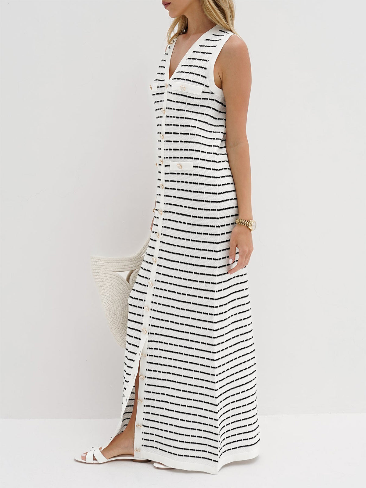 Saint Tropez Knit Maxi Dress