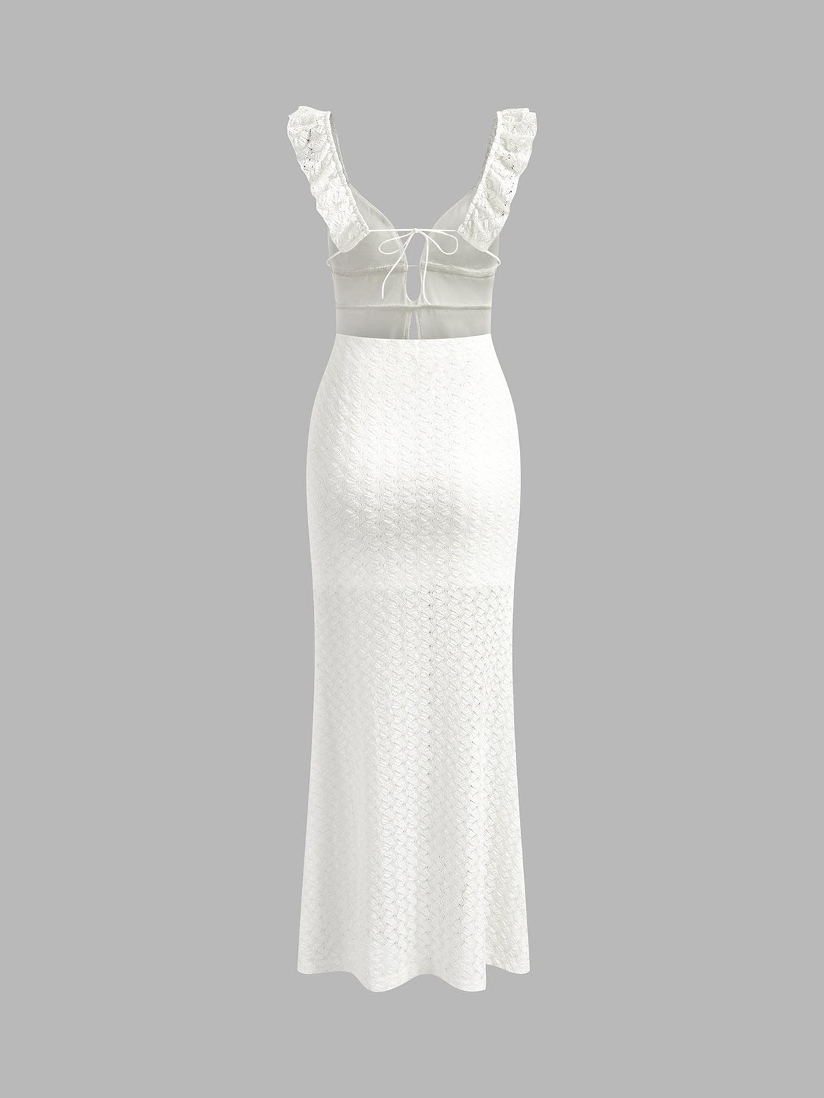 Seville Textured Knit Cut-Out Maxi Dress