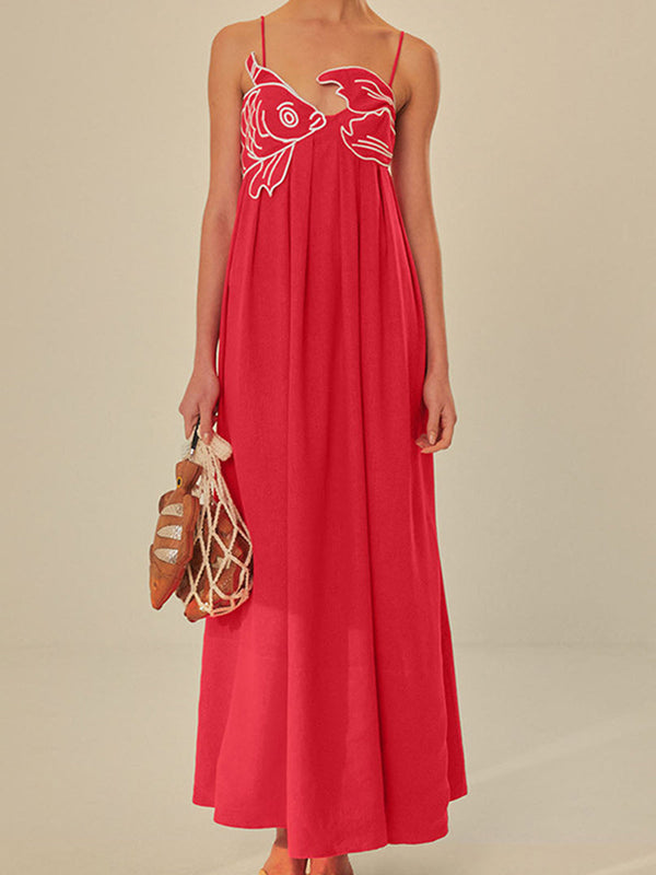 Fish Cove Cami Maxi Dress