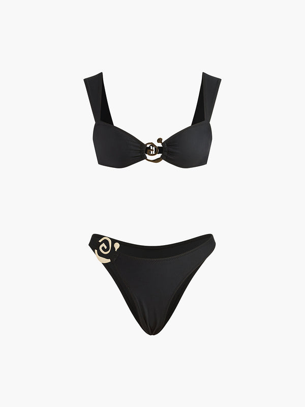 Midnight Luxe Bikini Set
