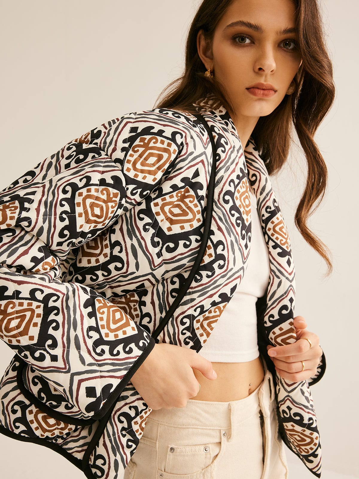 Sahara Mosaic Padded Jacket