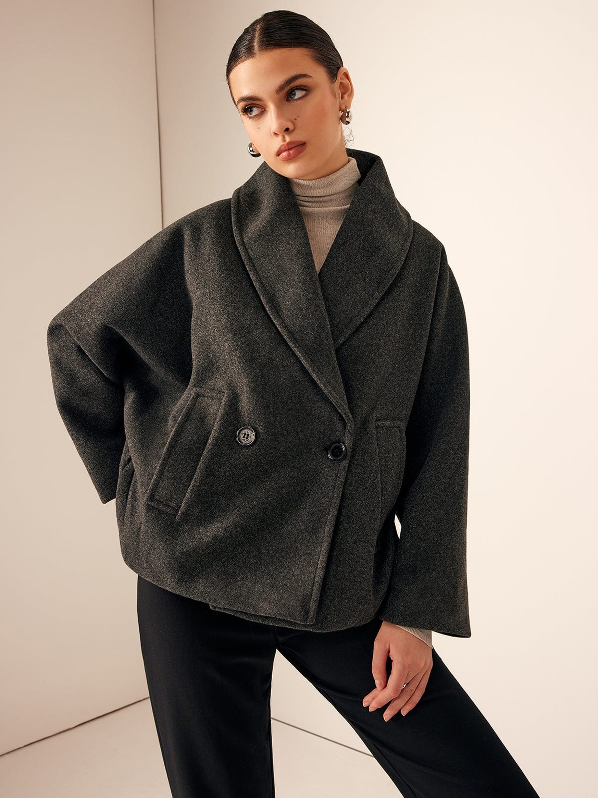 Everleigh Cocoon Coat