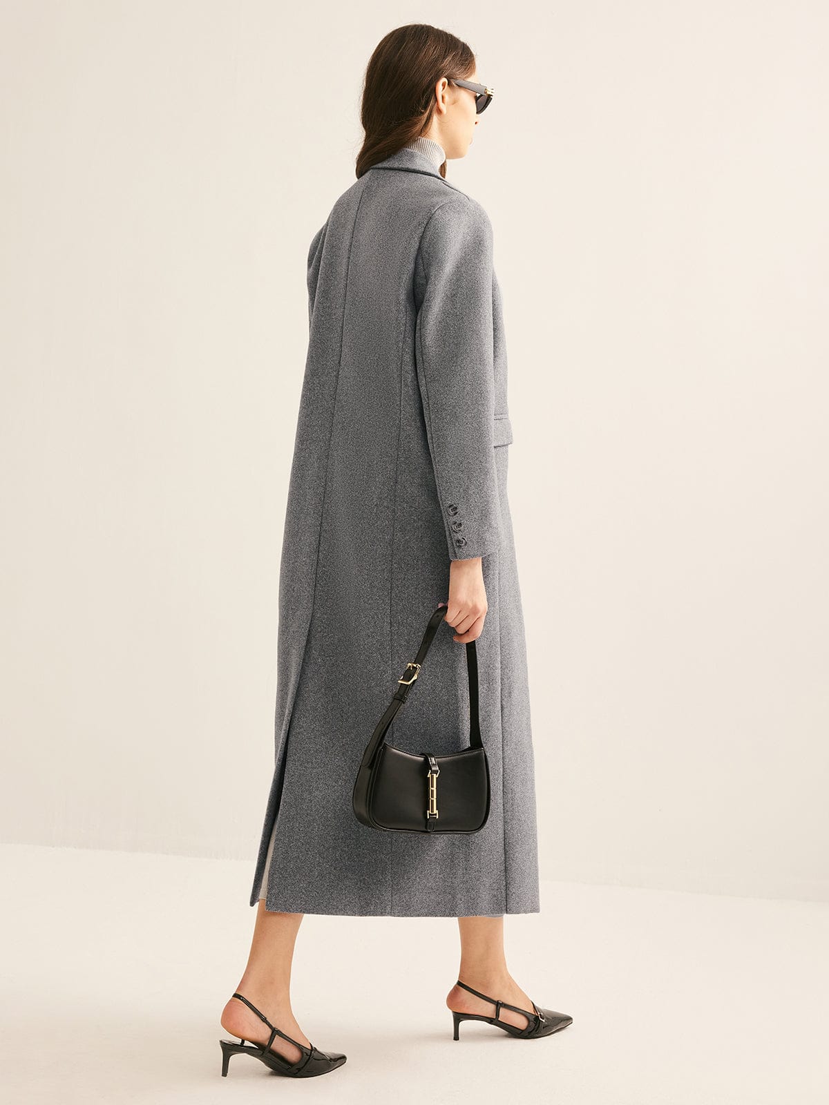 Kensington Double-Breasted Wool Coat