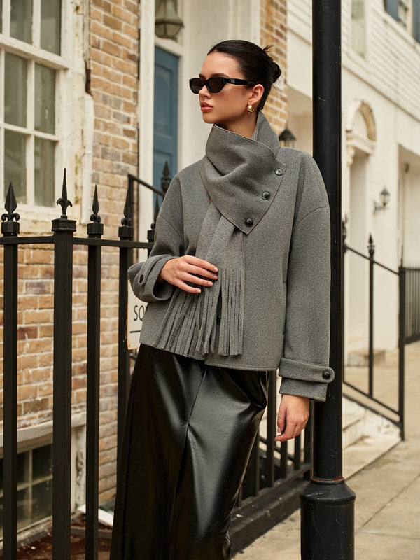 Metropolitan Wrap Coat