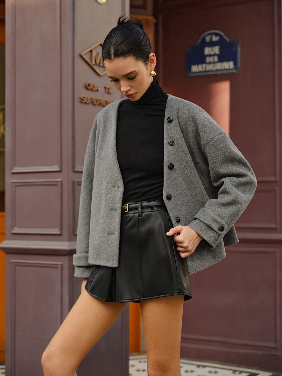 Metropolitan Wrap Coat