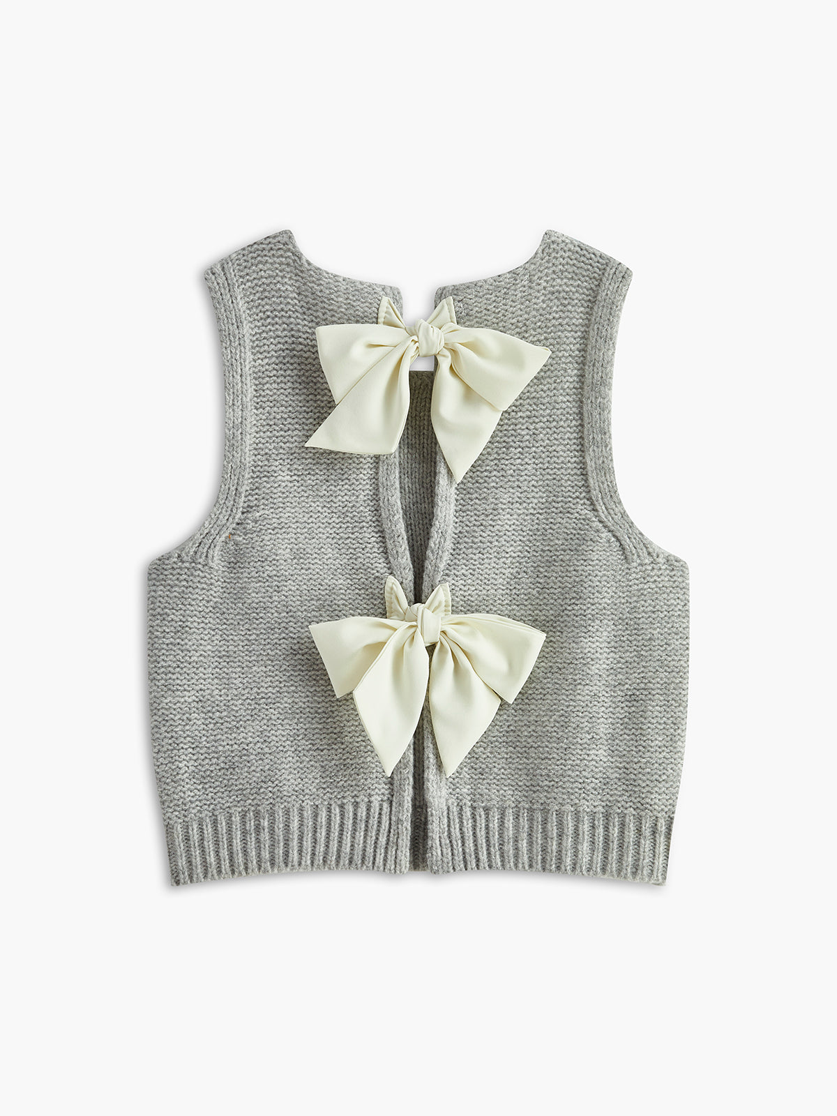 Knit Bow Back Top