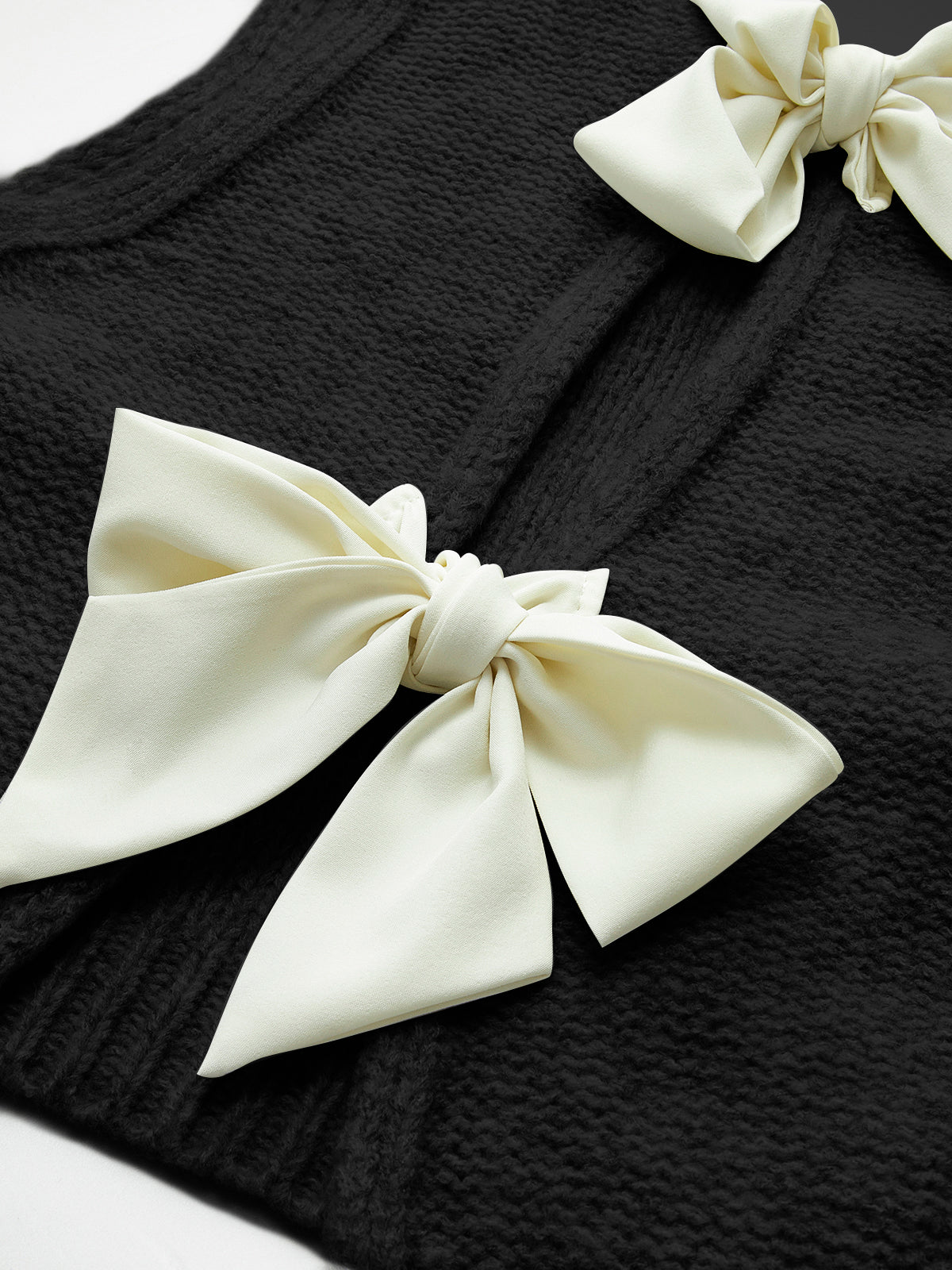 Knit Bow Back Top