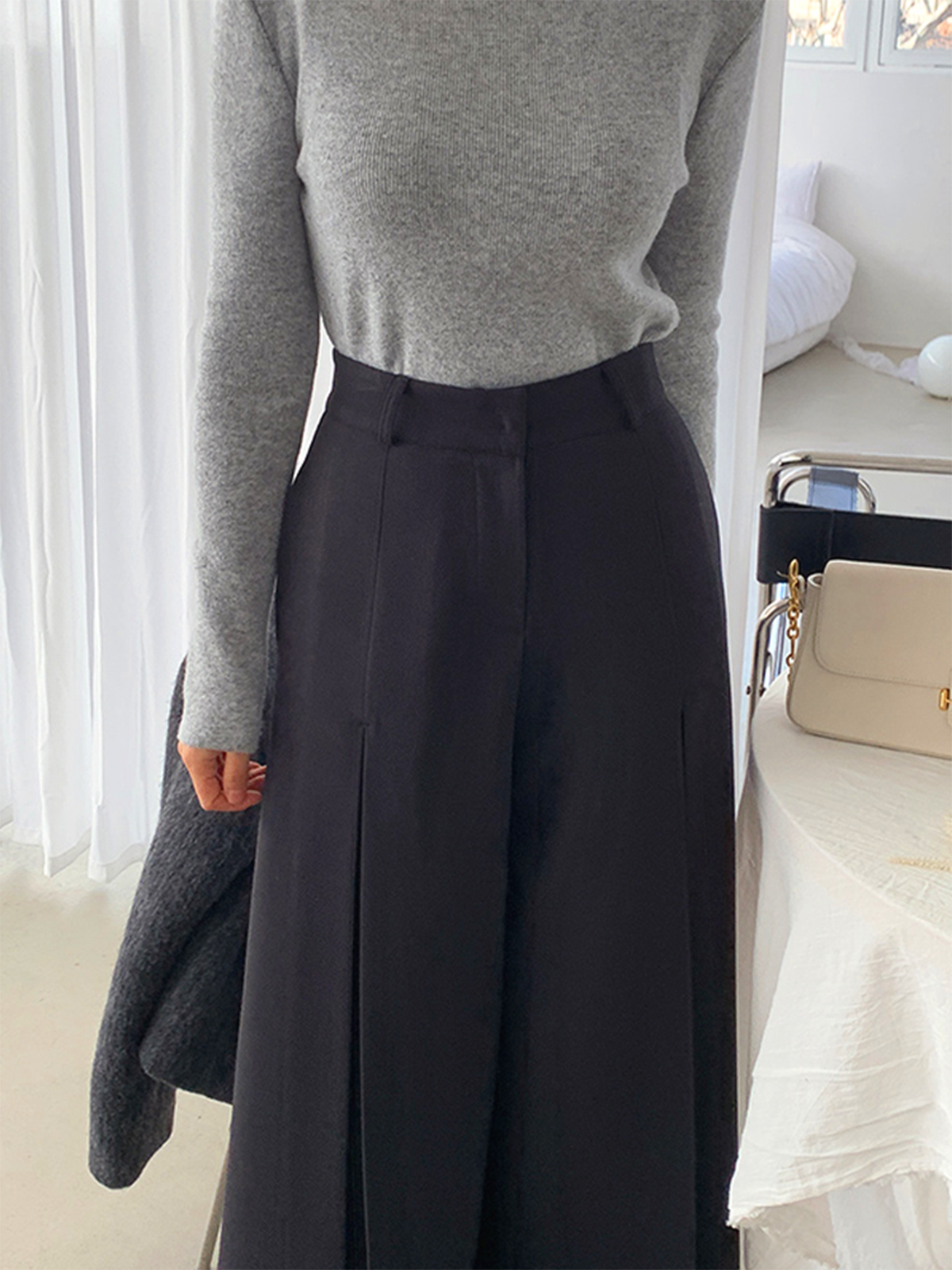 Celeste High-Waisted Wide Leg Pants