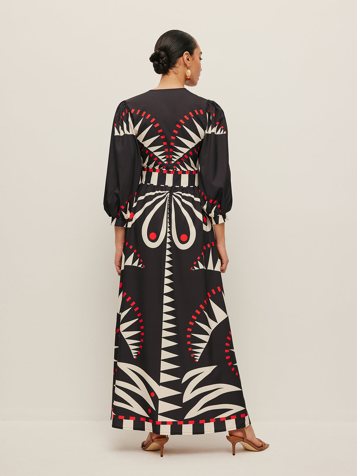 Azura Print Maxi Dress
