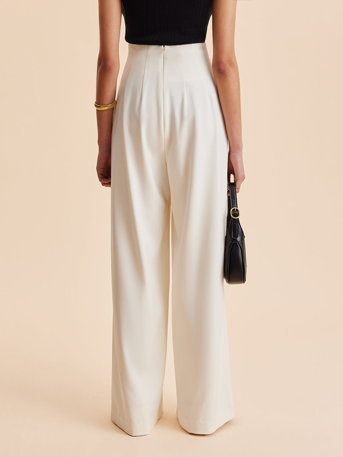 Luna Grace Wide-Leg Trousers