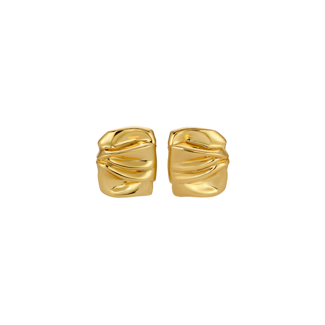 Golden Cascade Earrings