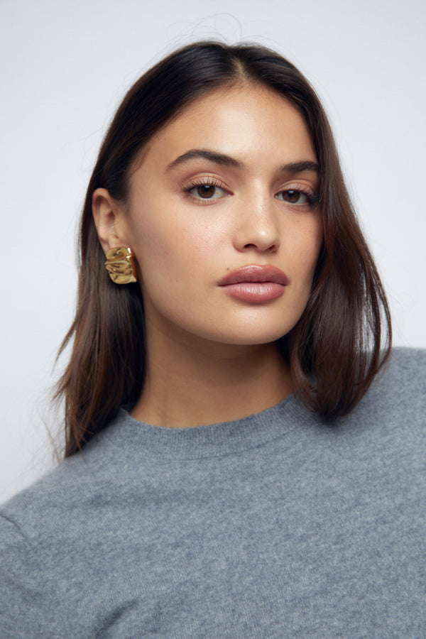 Golden Cascade Earrings