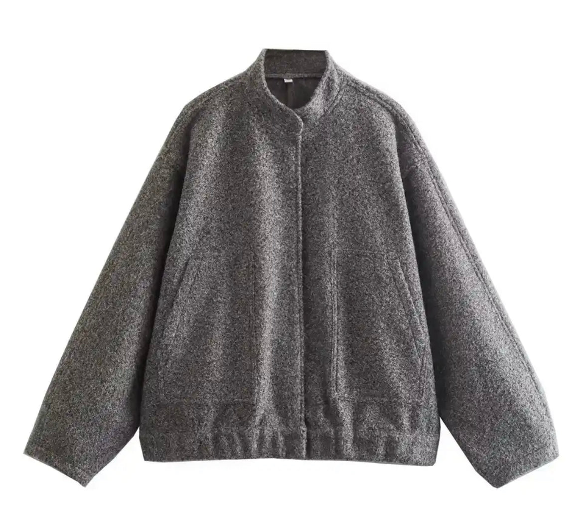 Paddington Plush Snap Front Jacket