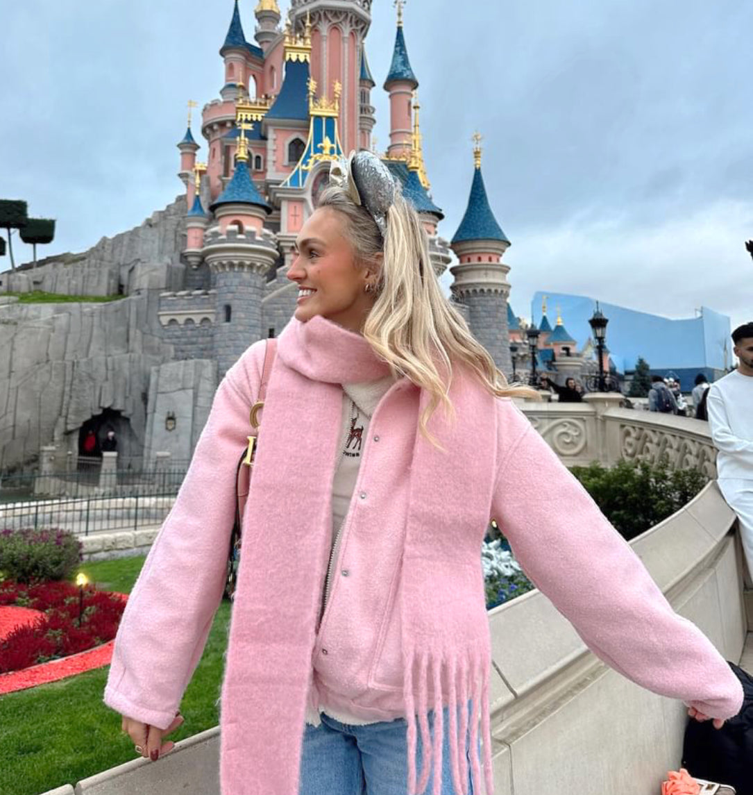 Paddington Plush Snap Front Jacket