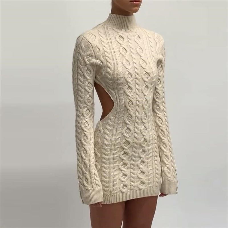 Untamed Allure Knit Mini Dress