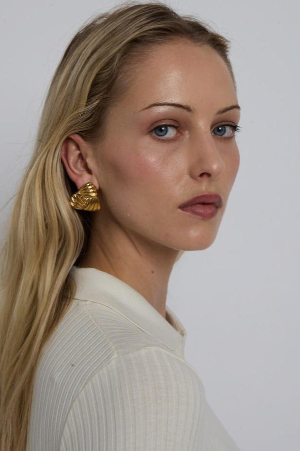 Golden Trinity Earrings