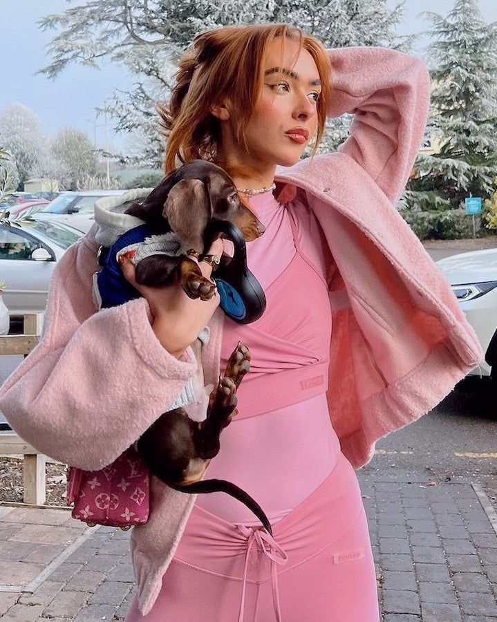 Paddington Plush Snap Front Jacket