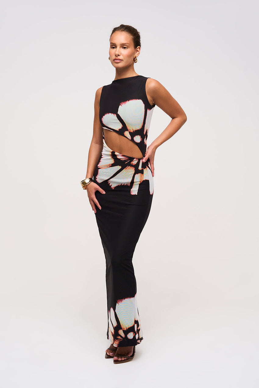 Nova Eclipse Cutout Maxi Dress