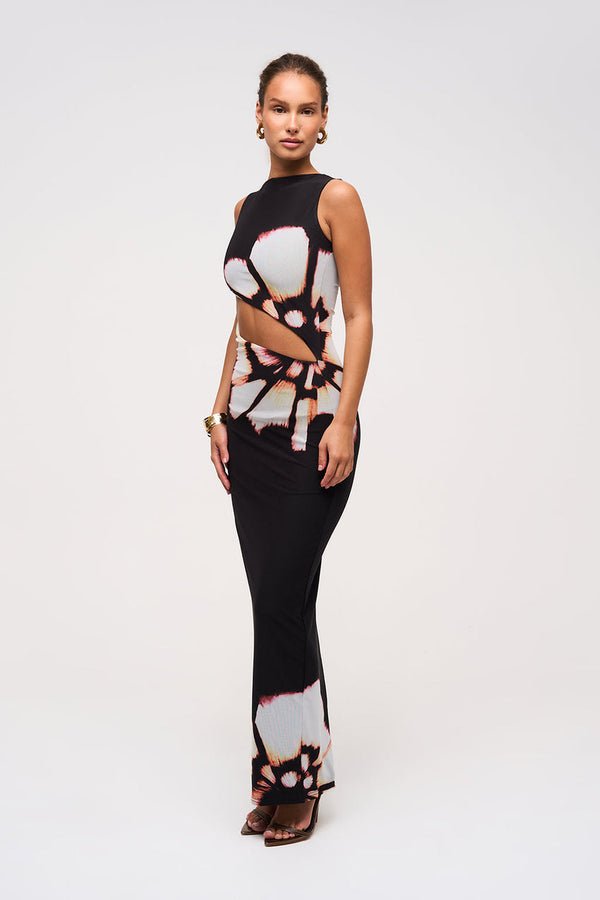 Nova Eclipse Cutout Maxi Dress