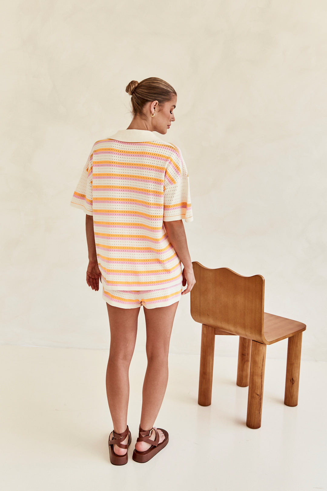 Sunstripe Knit Lounge Set