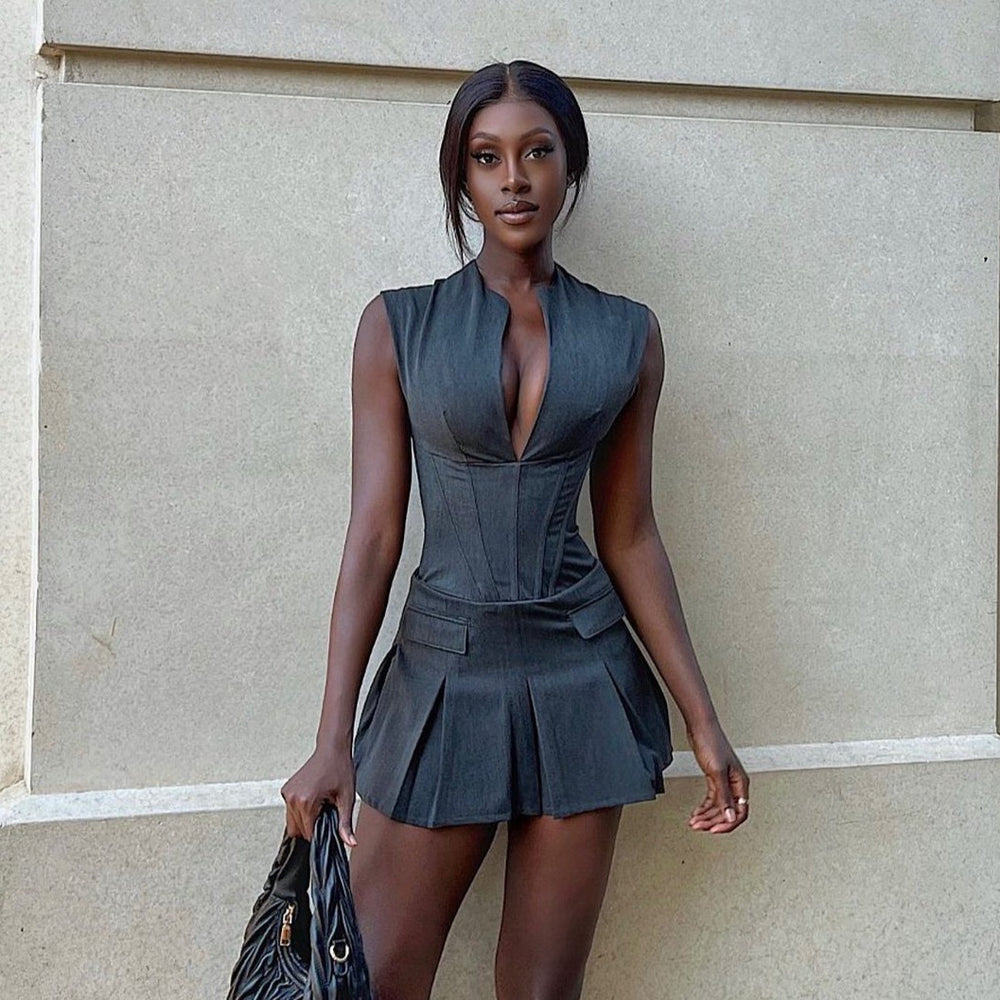 Monroe Structured Mini Dress