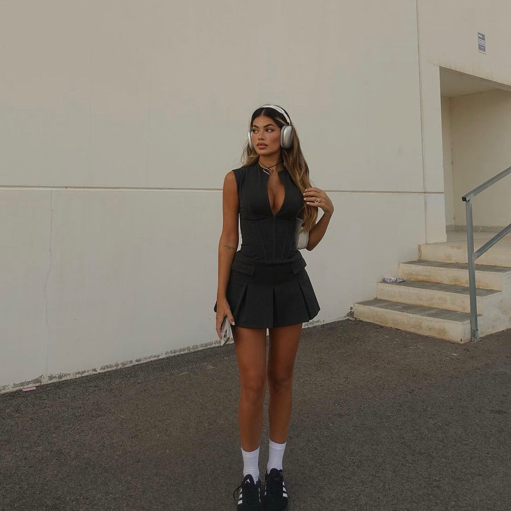Monroe Structured Mini Dress