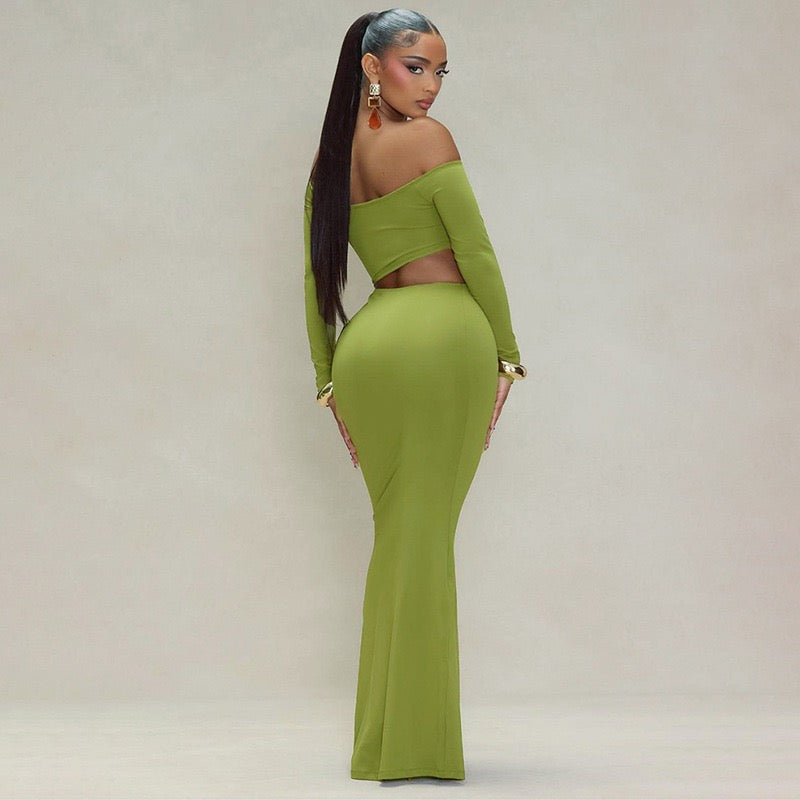 Saffira Cut-Out Maxi Dress
