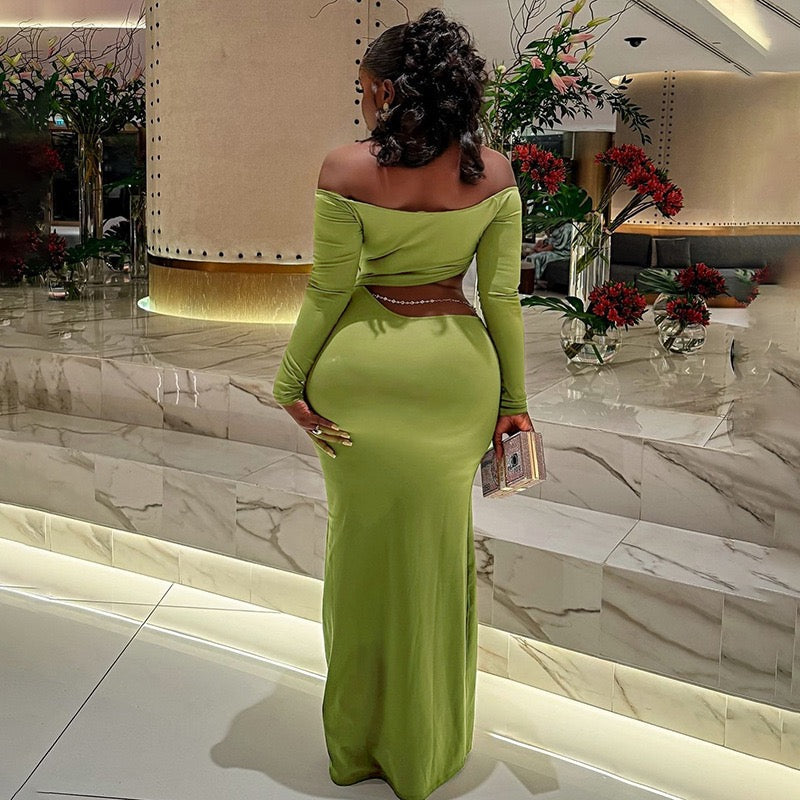 Saffira Cut-Out Maxi Dress