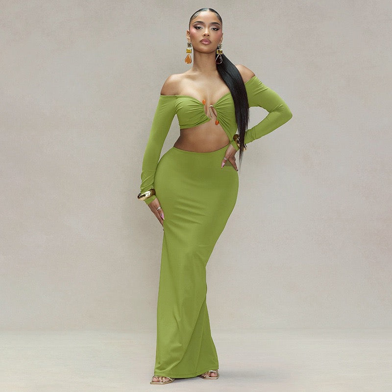 Saffira Cut-Out Maxi Dress