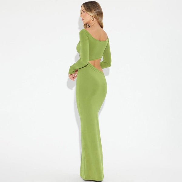 Saffira Cut-Out Maxi Dress