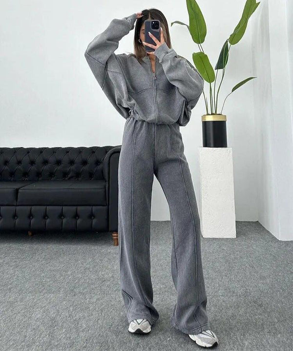 Raya Zip Sweat Set