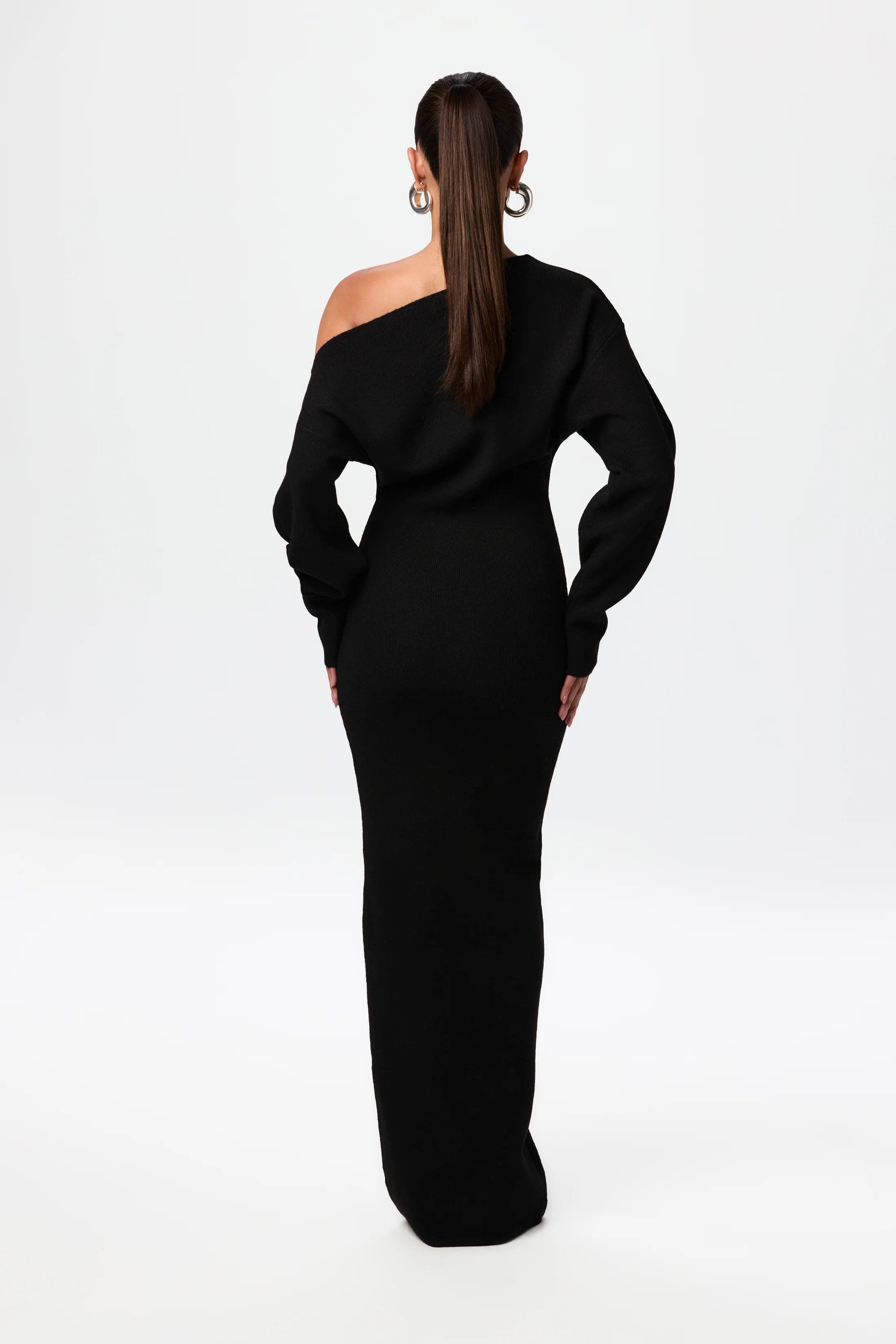 Soft Authority Knit Maxi Dress