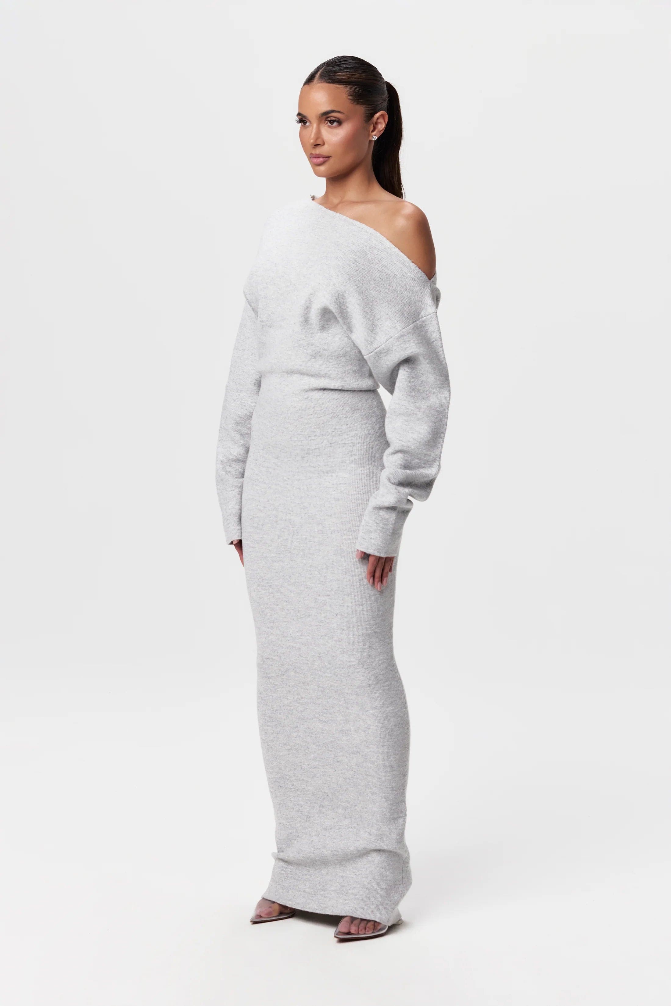 Soft Authority Knit Maxi Dress