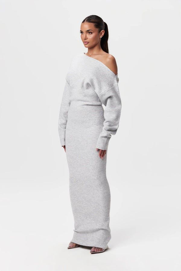 Soft Authority Knit Maxi Dress