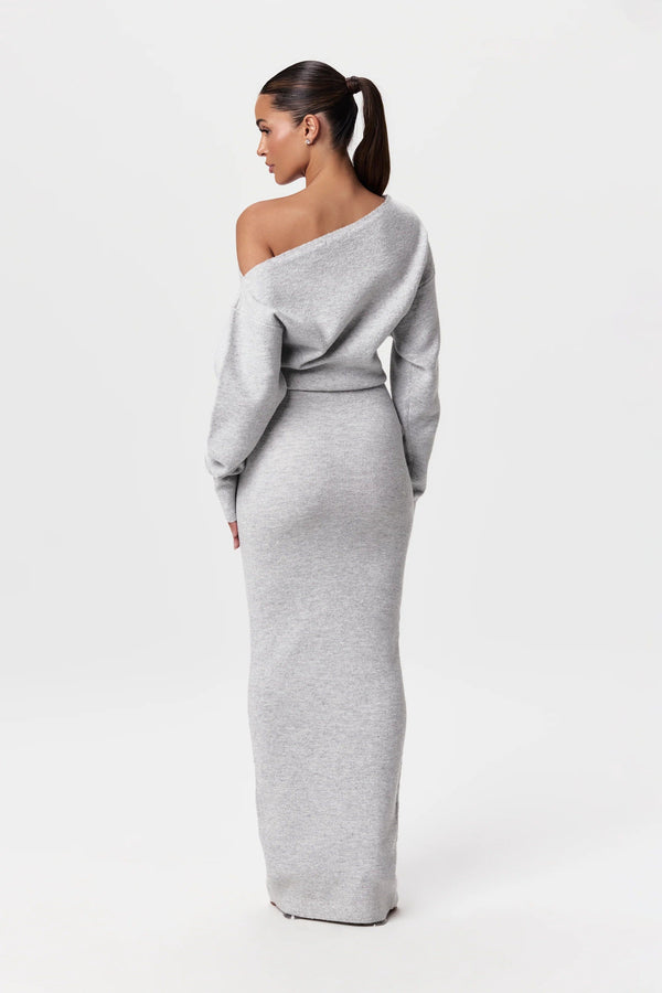 Soft Authority Knit Maxi Dress