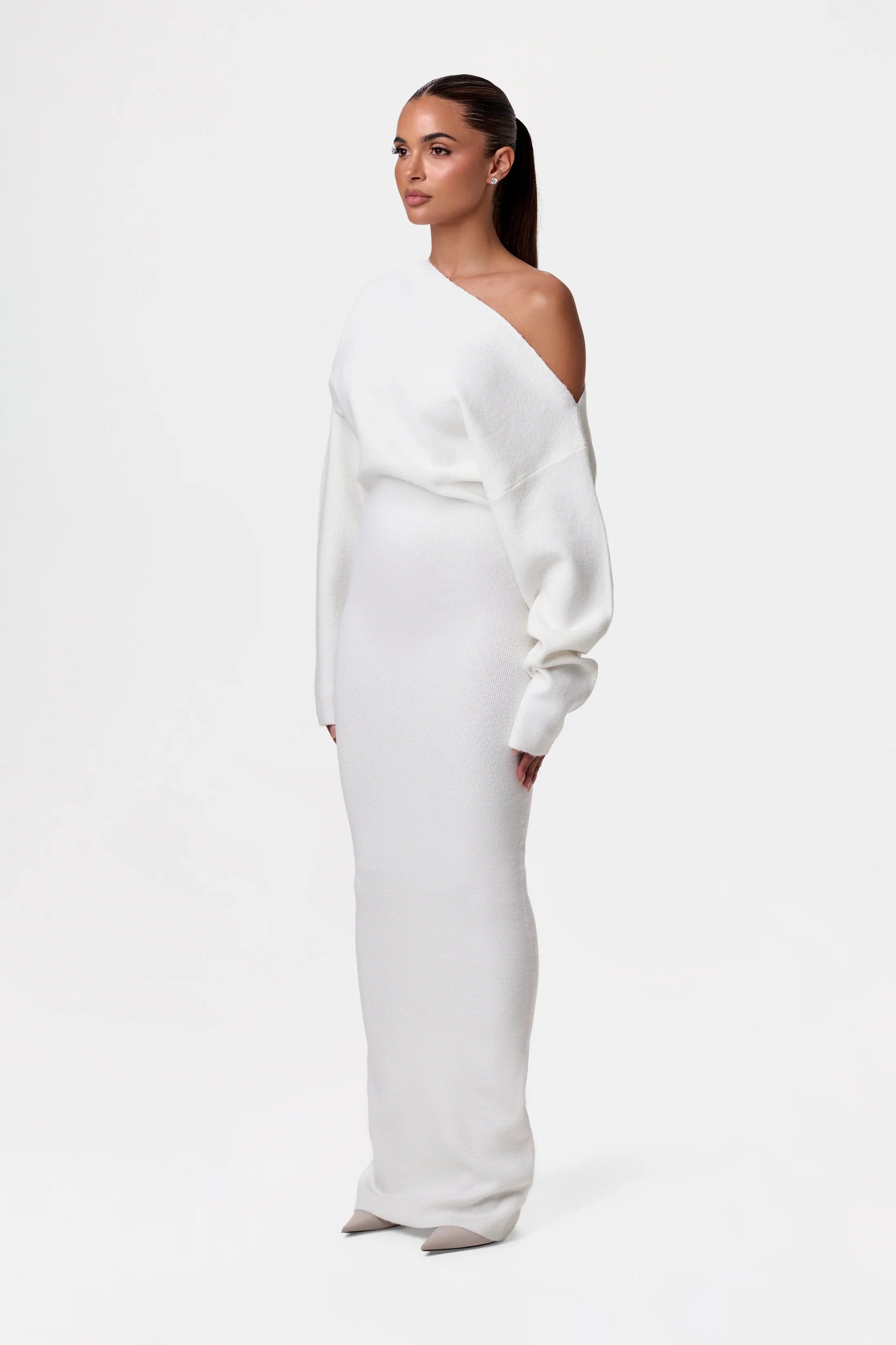 Soft Authority Knit Maxi Dress