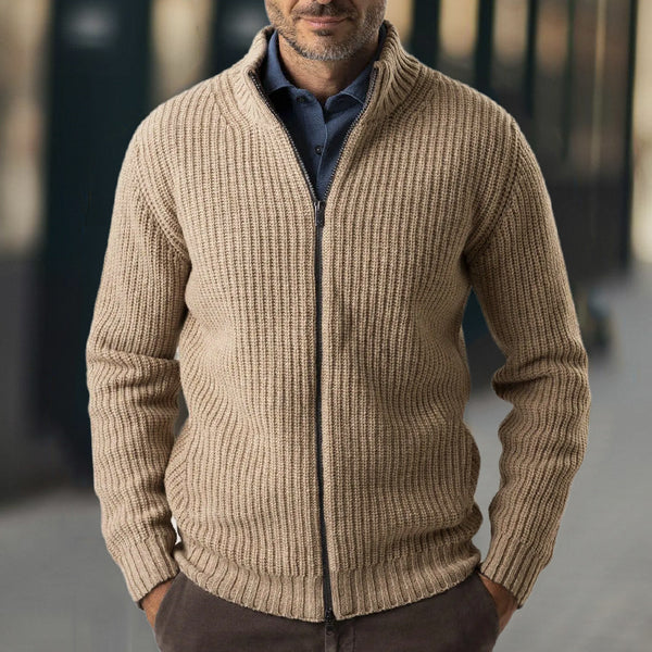Fremantle Rib Zip Cardigan
