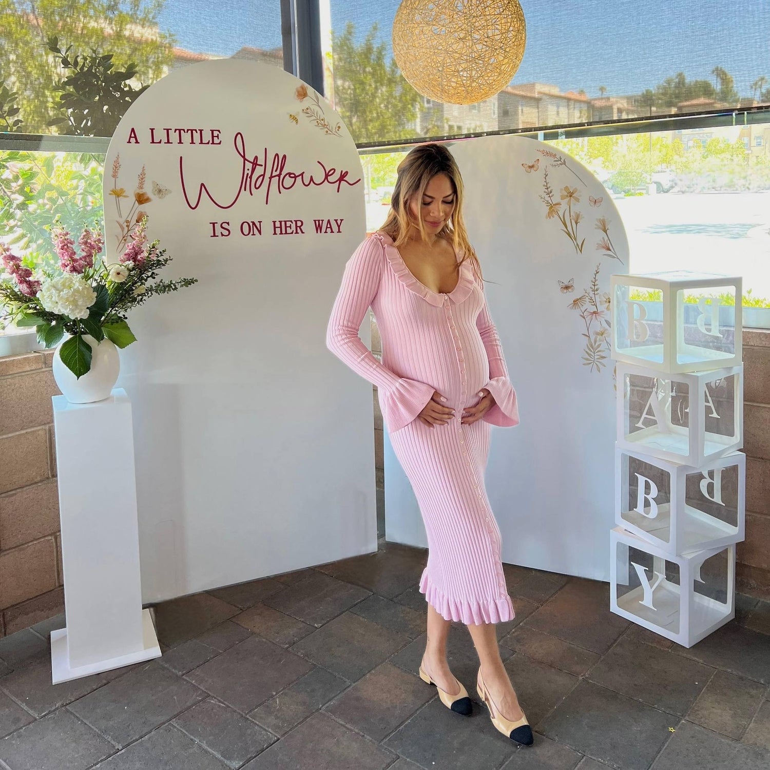 Luna Belle Knit Midi Dress