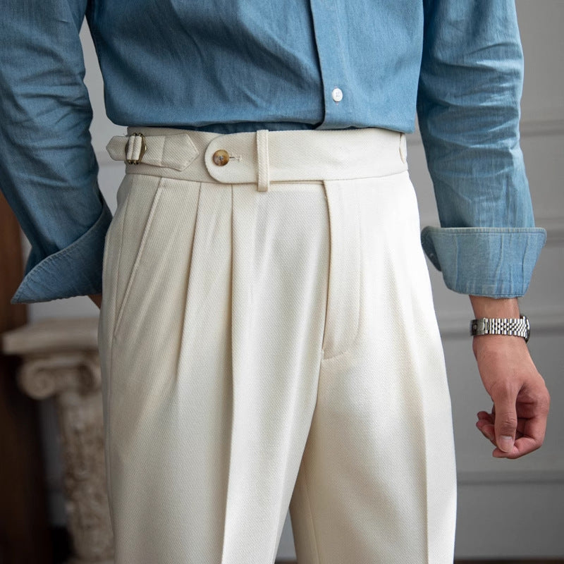 Atelier Pleat-Cuff Trousers