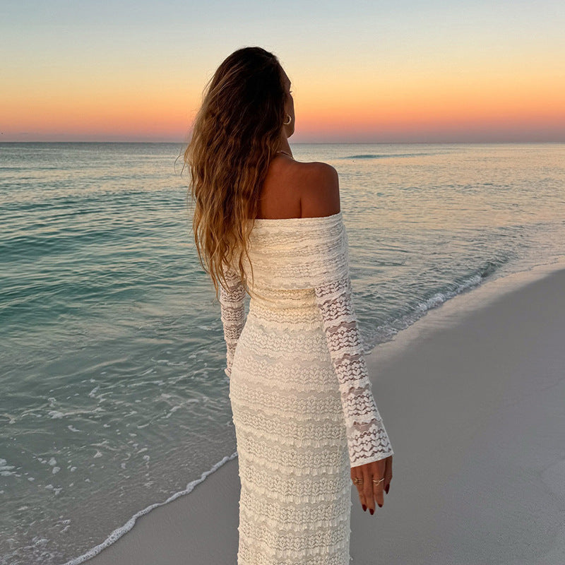 Selene Shores Lace Maxi Dress