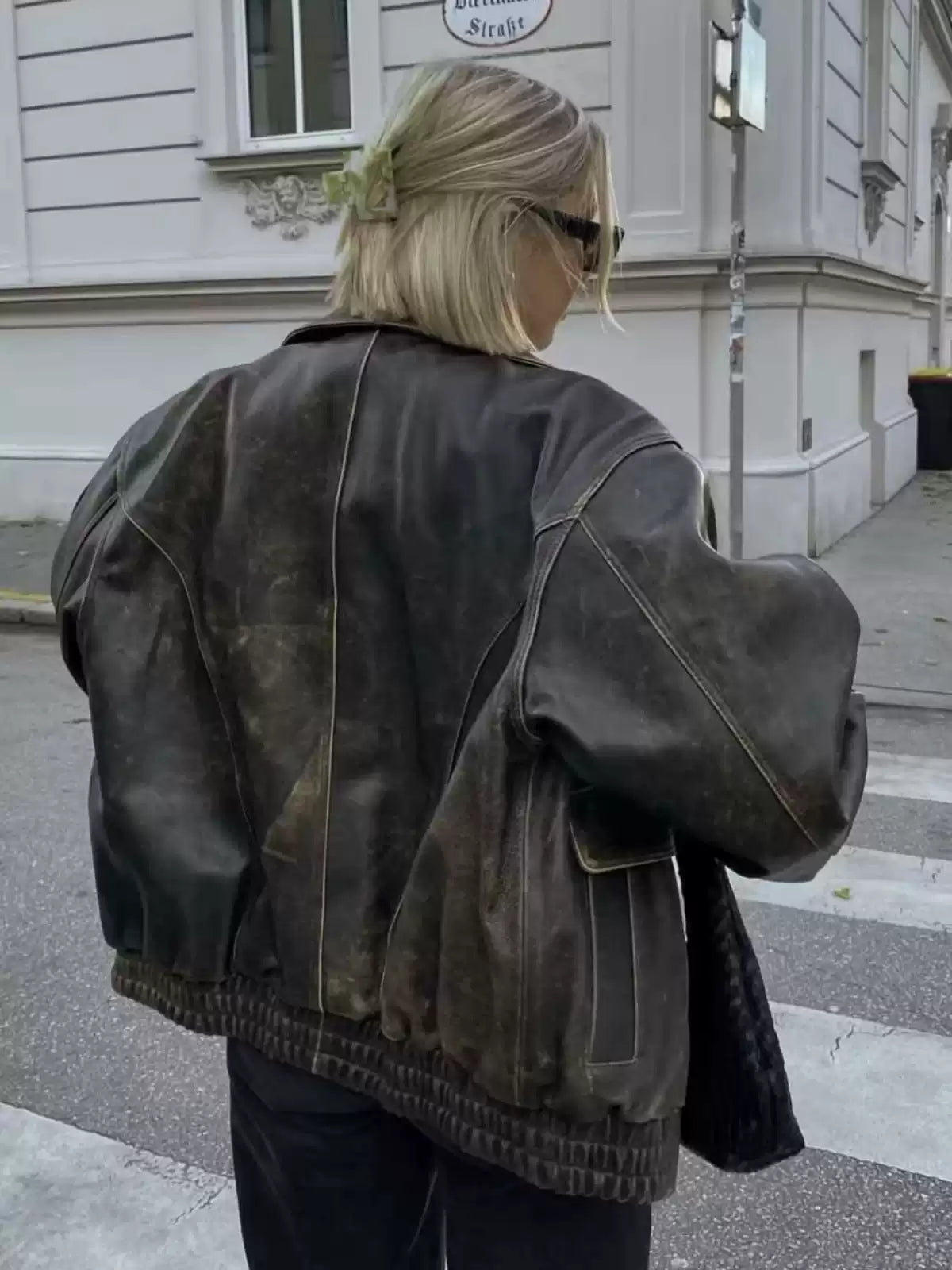 Ravyn Contrast Stitch Jacket