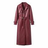 Bellamy Midnight Faux Leather Trench