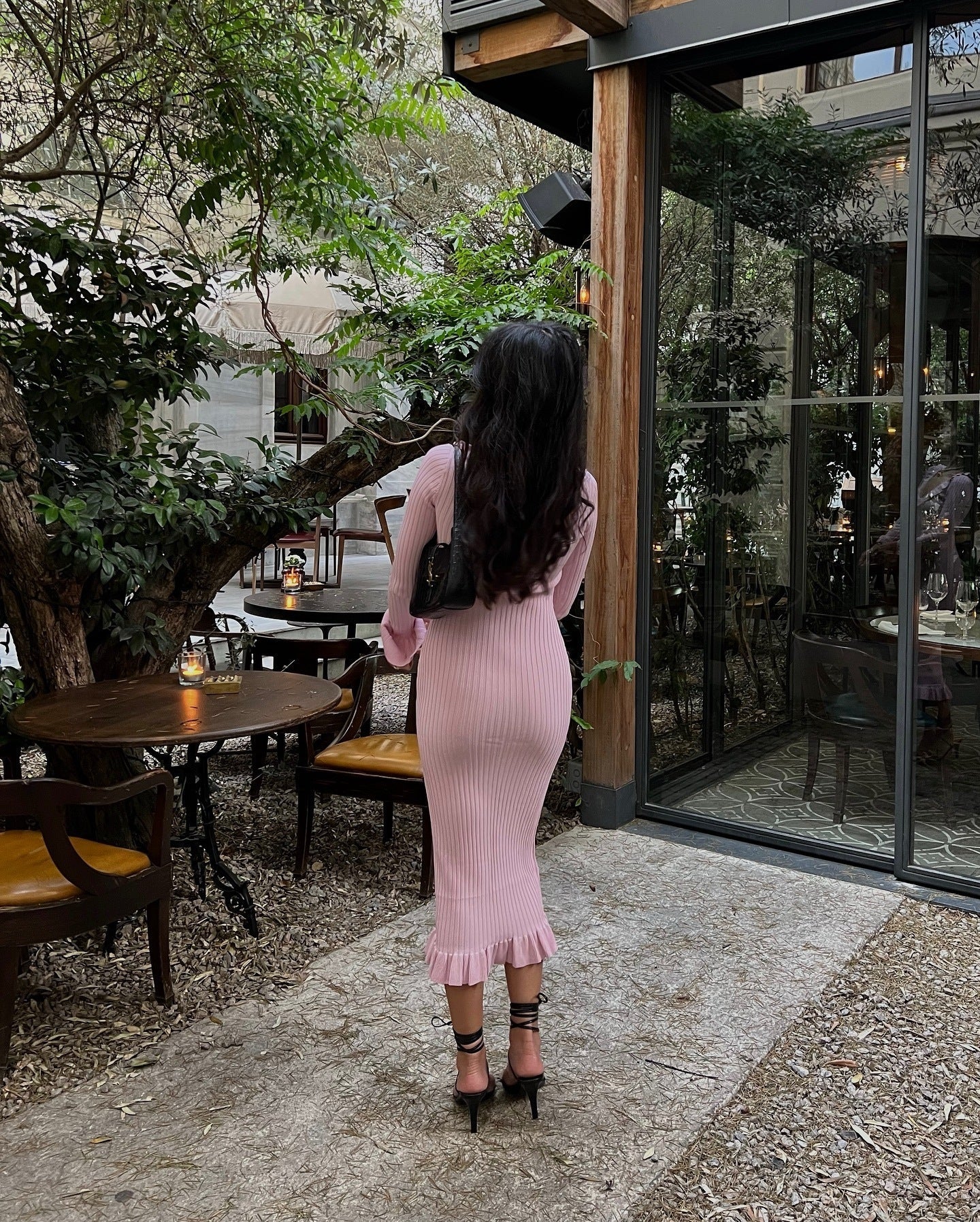 Luna Belle Knit Midi Dress
